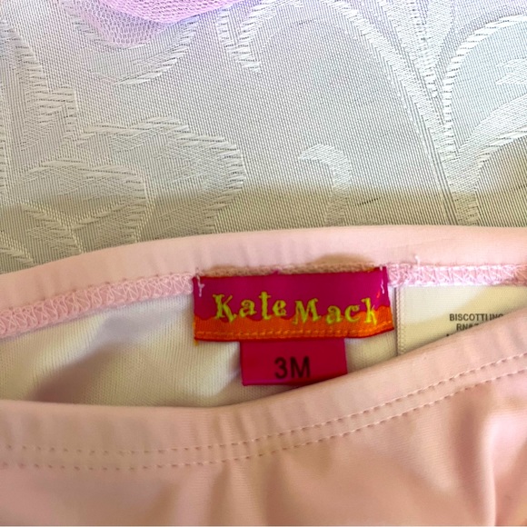 Kate Mack baby girl Tankini size 3m.   Pale pink with tulle, & sequin design - Picture 4 of 4